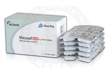 MICOSEF 500 MG 150 FILM TABLET